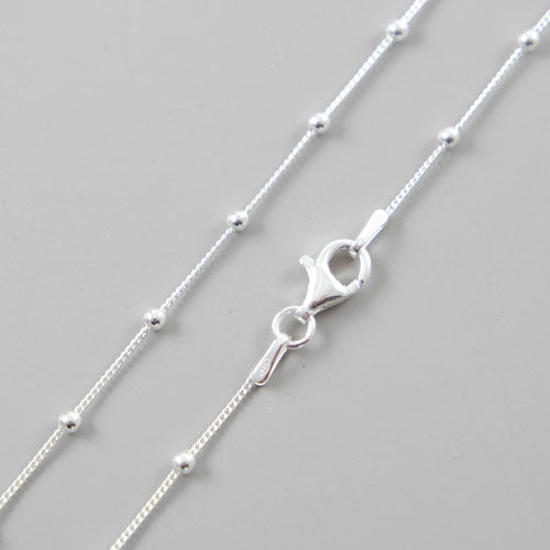 925 Silver Necklace in sizes 42cm-45cm-50cm-60cm