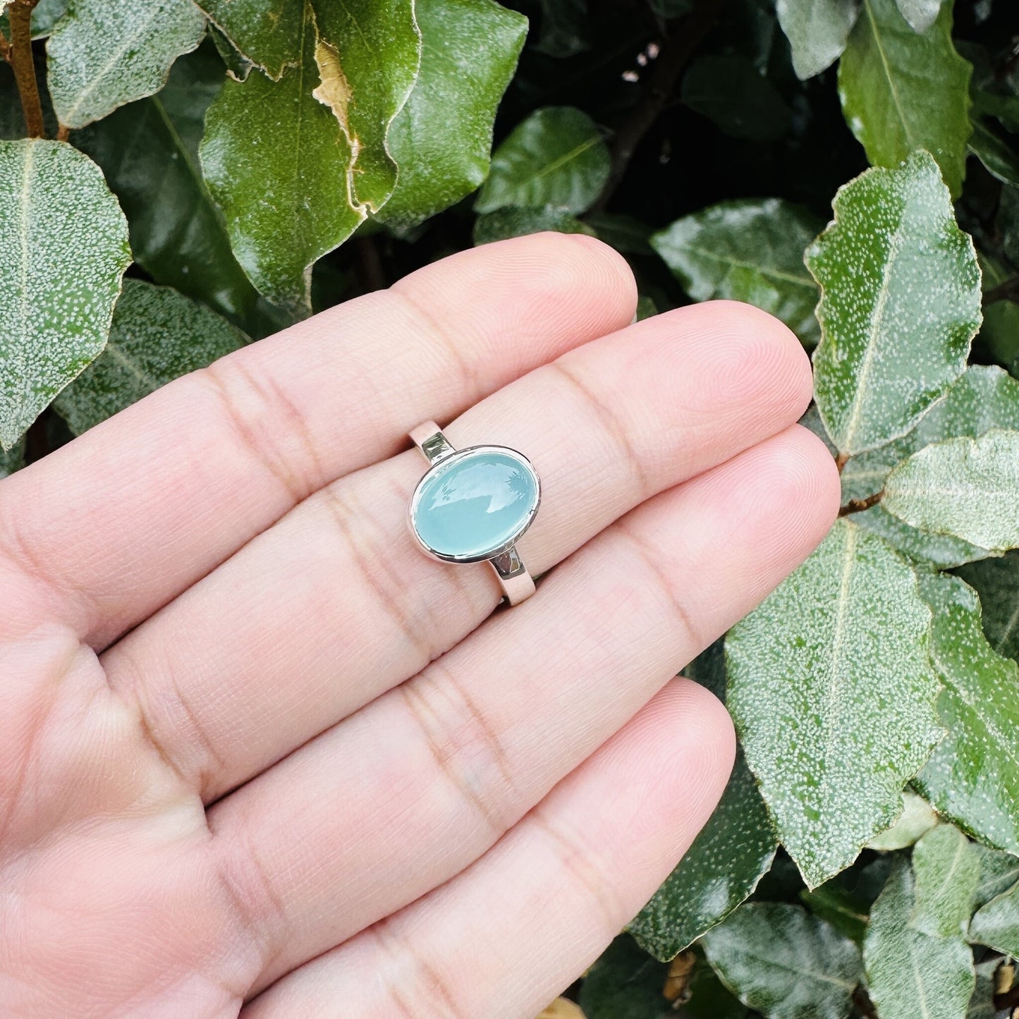 Chalcedoon Ring