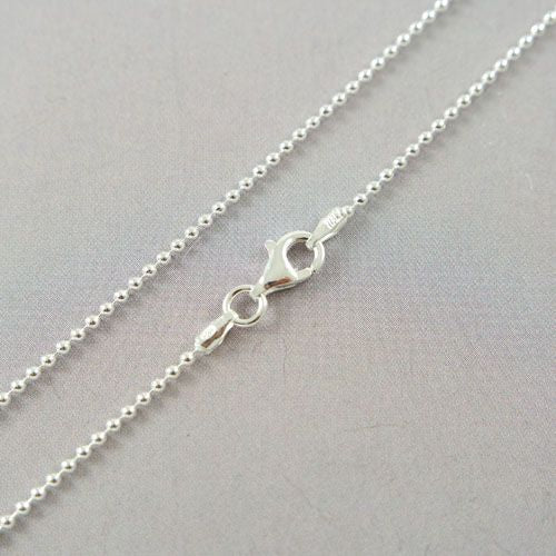 60cm Silver Ball Chain