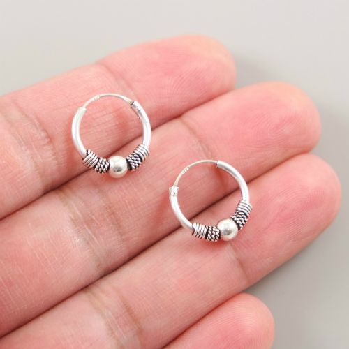 Bali Earrings Silver