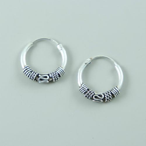 Bali earrings Silver