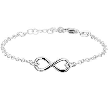 Infinity Armband Zilver