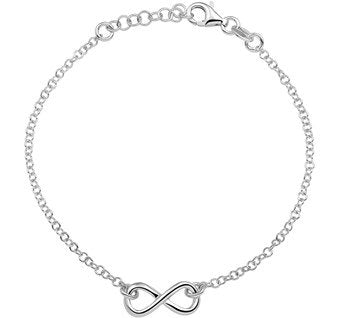 Infinity Armband Zilver