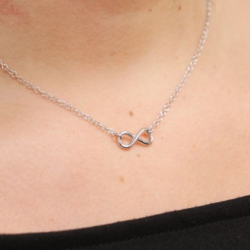 Infinity Necklace - Silver