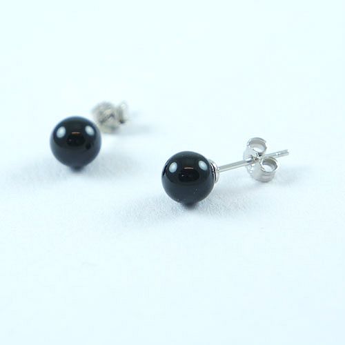 Onyx Oorstekers 6mm