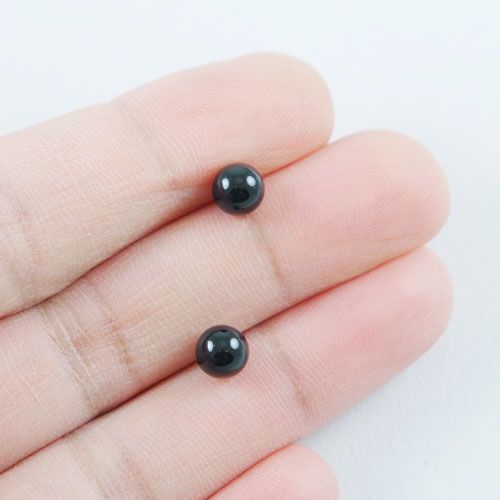 Onyx Oorstekers 6mm