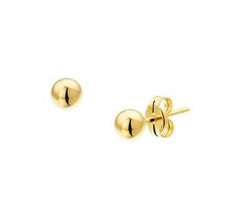 Oorknopjes Goud 4mm