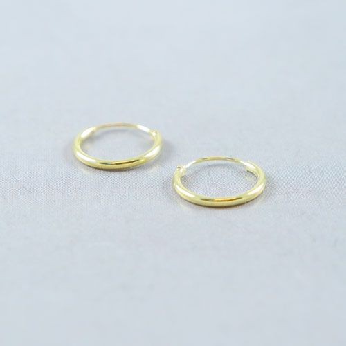 Gold Earrings - 12mm