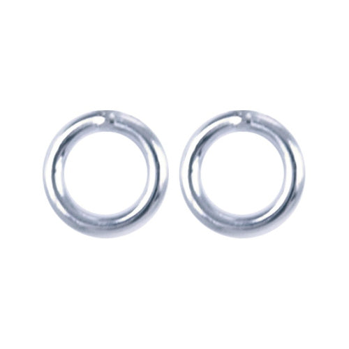 Open Round Earrings - Open Circle