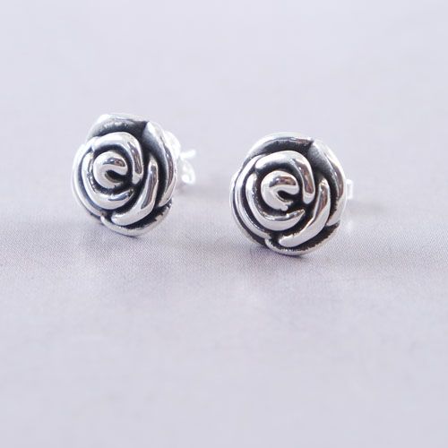 Rose Stud Earrings