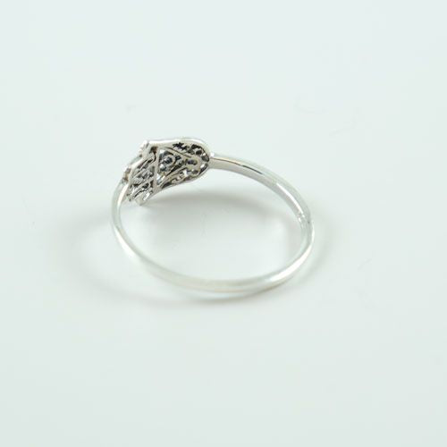 Silver Fatima Hand Ring