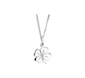 Silver Clover Necklace