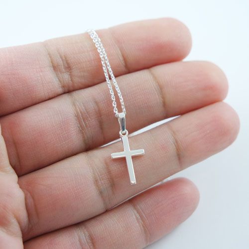 Silver Cross Necklace