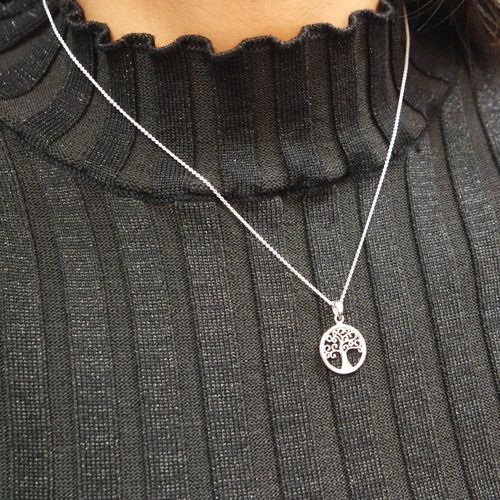 Silver Tree of Life Necklace