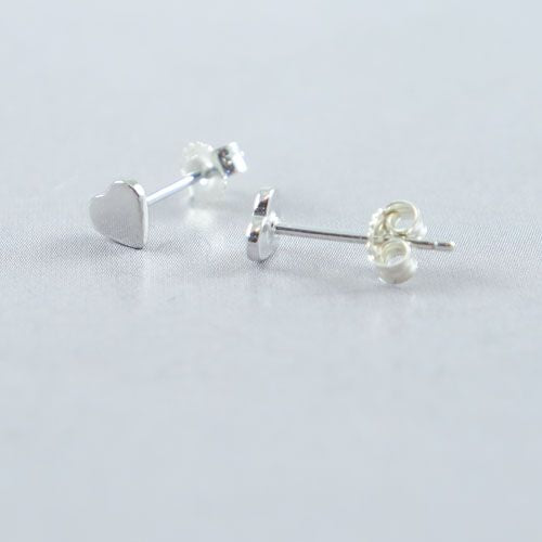 Silver Heart Earrings