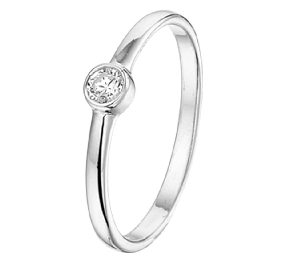 Silver Ring - Zirconia