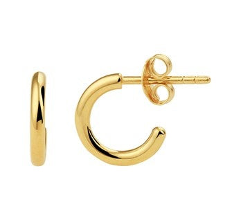 Mini Gold Colored Stud Earrings 