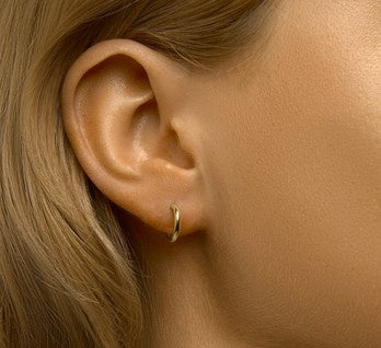 Mini Gold Colored Stud Earrings 