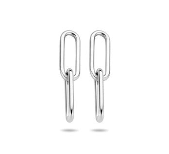 Oorhangers Paperclip Zilver