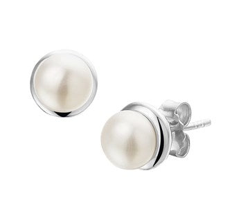 Freshwater pearl earrings