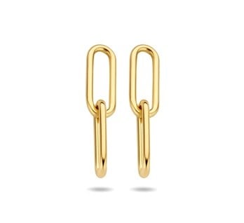 Verguld Oorhangers Paperclip